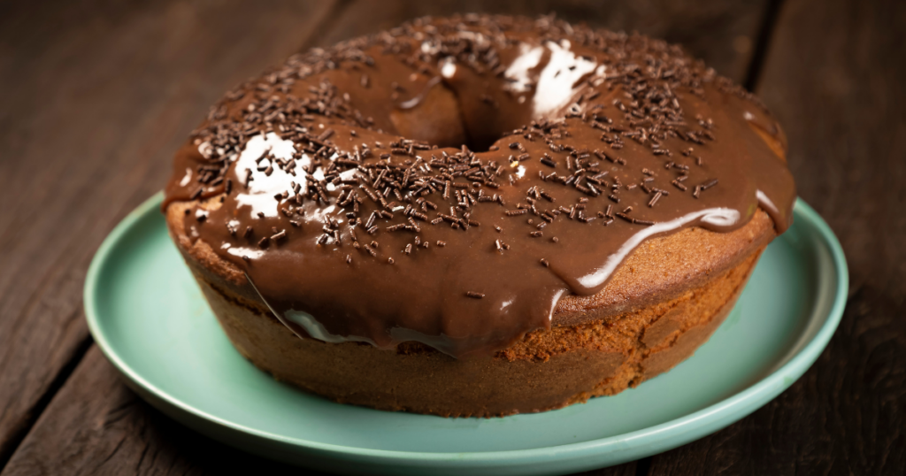 bolo de chocolate